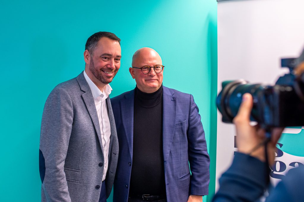 Maxime Prevot Et Jean Luc Crucke Conference De Presse