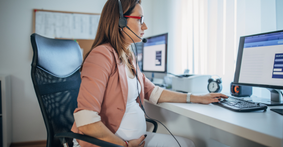 Femmes Enceinte Travail